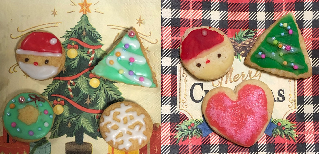 クリスマスのクッキーを作ってみた♪